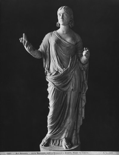 Julia Mamaea (180-235 n. Chr.), Mutter von Kaiser Severus Alexander (205-235 n. Chr.), ca. 230 von Roman